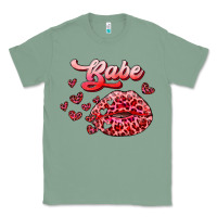 Sage babe with kiss Classic Tee - RanaPortraitStore