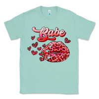 Seafoam babe with kiss Classic Tee - RanaPortraitStore