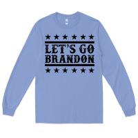 Colony Blue let's go brandon black Long Sleeve Tee - Jasminsmagicworld