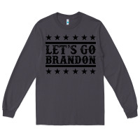 Smoke let's go brandon black Long Sleeve Tee - Jasminsmagicworld