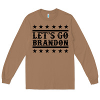 Toasted Coconut let's go brandon black Long Sleeve Tee - Jasminsmagicworld