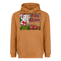 Meerkat merry Christmas pig Heavyweight Hoodie - CowhideDigitalArt