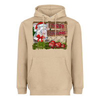 Mushroom merry Christmas pig Heavyweight Hoodie - CowhideDigitalArt