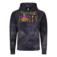 Cloud Black Mardi Gras party Vintage Hoodie - NancyCooperArtShop