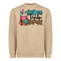 Coffee Teach Repeat Heavyweight Sweatshirt | Teevron