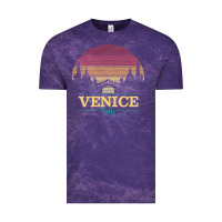 Cloud Purple venice italy   vintage retro italian travel souvenir gift pullover hoo Vintage Tee - longCreatives