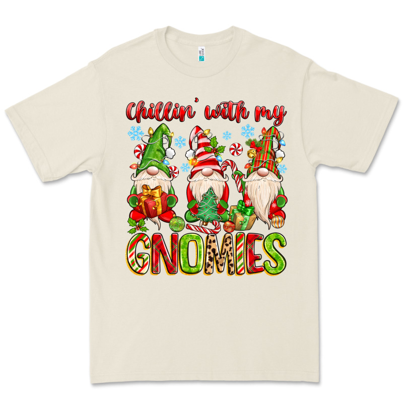 Chillin With My Gnomies Premium Tee by MaliasSmallBusiness | Teevron