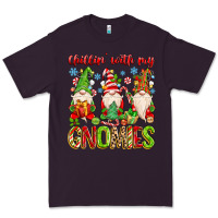 Plum chillin with my gnomies Premium Tee - MaliasSmallBusiness