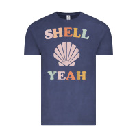 Vintage Retro Shell Yeah Beach Tropical Vacation Gifts T Shirt Vintage Tee | Teevron