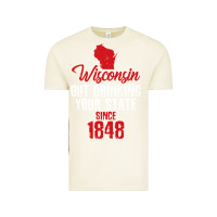 Vintage Arctic Wisconsin Out Drinking Your State Since 1848 Vintage Tee - longCreatives