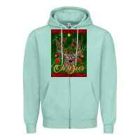 Seafoam oh deer car air freshener Zipper Hoodie - BundleAndBundleShop