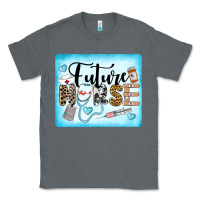 Charcoal Heather Western Future Nurse Classic Tee - LillyAllenDesigns