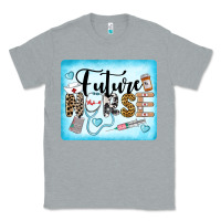 Heather Grey Western Future Nurse Classic Tee - LillyAllenDesigns