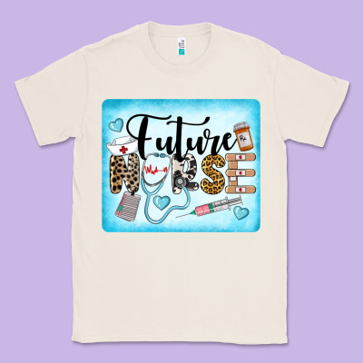 Western Future Nurse Classic Tee Designed By Lillyallendesigns