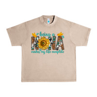 French Oak Being a Nana Makes My Life Complete Urban Heavy Tee - texasbilliewilder