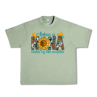 Oil Green Being a Nana Makes My Life Complete Urban Heavy Tee - texasbilliewilder