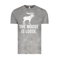 Cloud Rock The Moose Is Loose Alaska Moose Vintage Tee - longCreatives