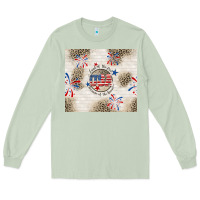 Matcha usa land of the free because of the brave Long Sleeve Tee - TumblerDesignByShophia
