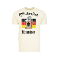 Oktoberfest München German Flag Beer Stein Vintage Tee | Teevron