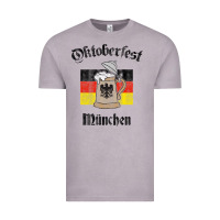Vintage Zinc Oktoberfest München German Flag Beer Stein Vintage Tee - longCreatives