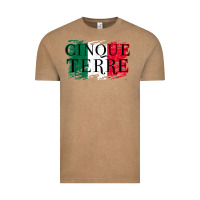 Vintage Coffee cinque terre italy travel distressed t shirt Vintage Tee - longCreatives