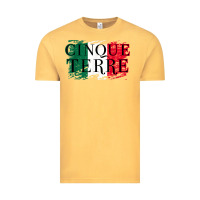 Vintage Mustard cinque terre italy travel distressed t shirt Vintage Tee - longCreatives