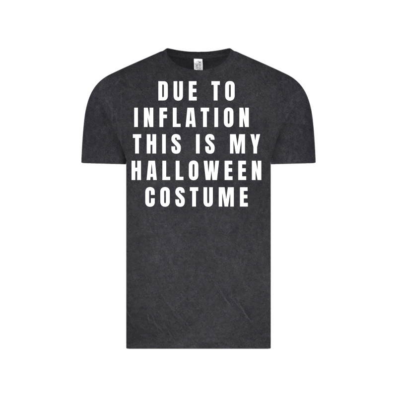 Due To Inflation, This Is My Halloween Costume Pullover Vintage Tee by longCreatives | Teevron