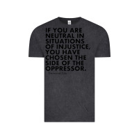 Vintage Black human rights quote protest political Vintage Tee - longCreatives