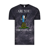 Cloud Black Are You Threatening Me Funny Cartoon Halloween Vintage Tee - longCreatives