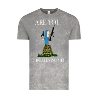 Cloud Rock Are You Threatening Me Funny Cartoon Halloween Vintage Tee - longCreatives