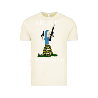 Vintage Arctic Are You Threatening Me Funny Cartoon Halloween Vintage Tee - longCreatives