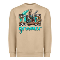 Mushroom western dog groomer Heavyweight Sweatshirt - OliviaCreatesArt