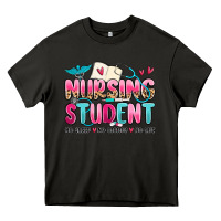 Asphalt nursing student no sleep no money no life Heavy Core Tee - MaliasSmallBusiness
