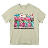 Nursing Student No Sleep No Money No Life Heavy Core Tee | Teevron