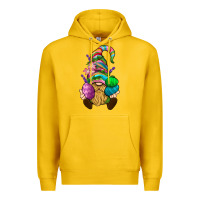 Lemon Easter Holding Eggs Gnome Premium Hoodie - BundleAndBundleShop