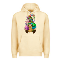 Pina Colada Easter Holding Eggs Gnome Premium Hoodie - BundleAndBundleShop