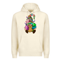 Sandshell Easter Holding Eggs Gnome Premium Hoodie - BundleAndBundleShop