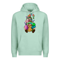 Easter Holding Eggs Gnome Premium Hoodie | Teevron