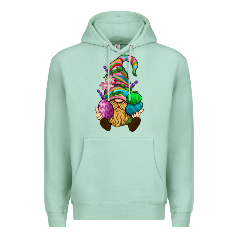 Easter Holding Eggs Gnome Premium Hoodie by BundleAndBundleShop | Teevron