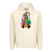 Tofu Easter Holding Eggs Gnome Premium Hoodie - BundleAndBundleShop