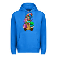 True Royal Easter Holding Eggs Gnome Premium Hoodie - BundleAndBundleShop