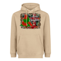 Mushroom merry Christmas trees Heavyweight Hoodie - CowhideDigitalArt