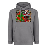 Storm merry Christmas trees Heavyweight Hoodie - CowhideDigitalArt