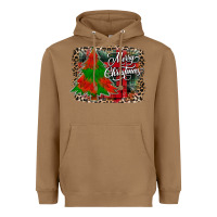 Toasted Coconut merry Christmas trees Heavyweight Hoodie - CowhideDigitalArt