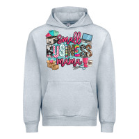 Heather Grey small business mama Urban Hoodie - BarkalooDesign