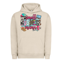 Pigment French Oak small business mama Urban Hoodie - BarkalooDesign