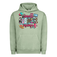 Pigment Oil Green small business mama Urban Hoodie - BarkalooDesign