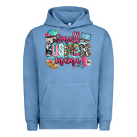 Pigment Pebble Blue small business mama Urban Hoodie - BarkalooDesign