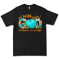 Black with god all things are possible Premium Tee - MaliasSmallBusiness