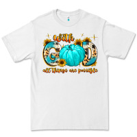 White with god all things are possible Premium Tee - MaliasSmallBusiness